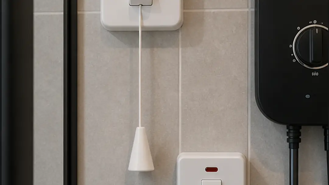Illustrative electric shower installation work in Arbroath
