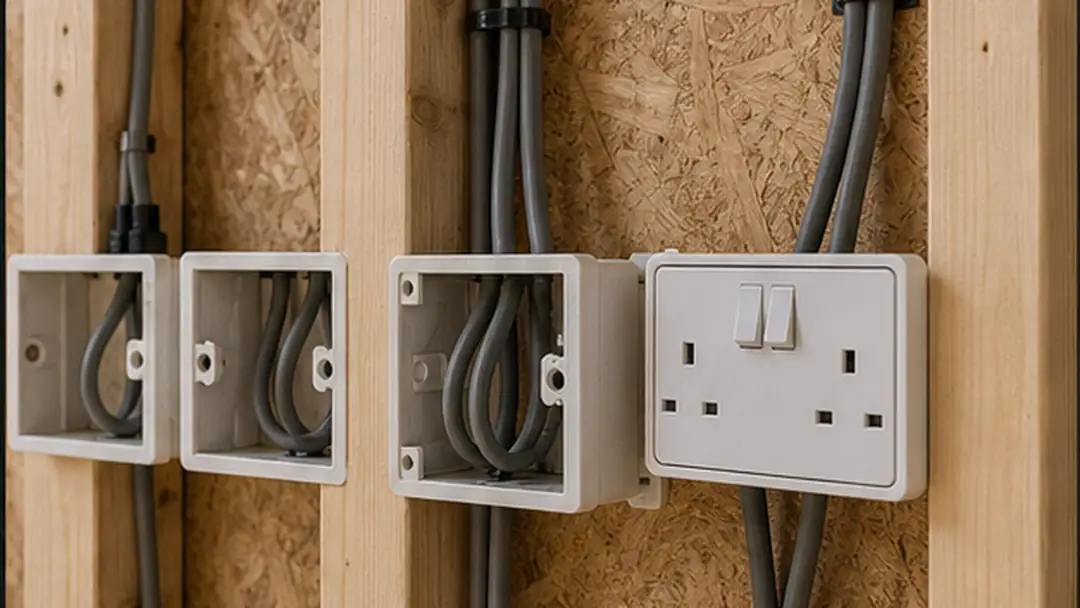 Illustrative extension wiring work in Arbroath