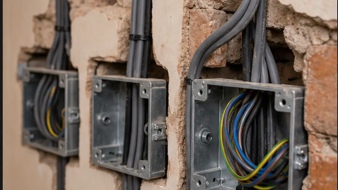 Illustrative full house rewiring work in Arbroath