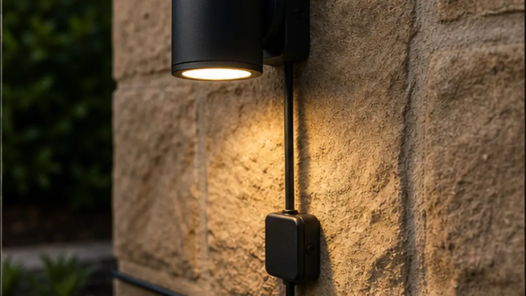 Illustrative garden lighting installation work in Arbroath